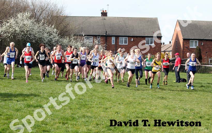 Start of the North East Veteran Championships.